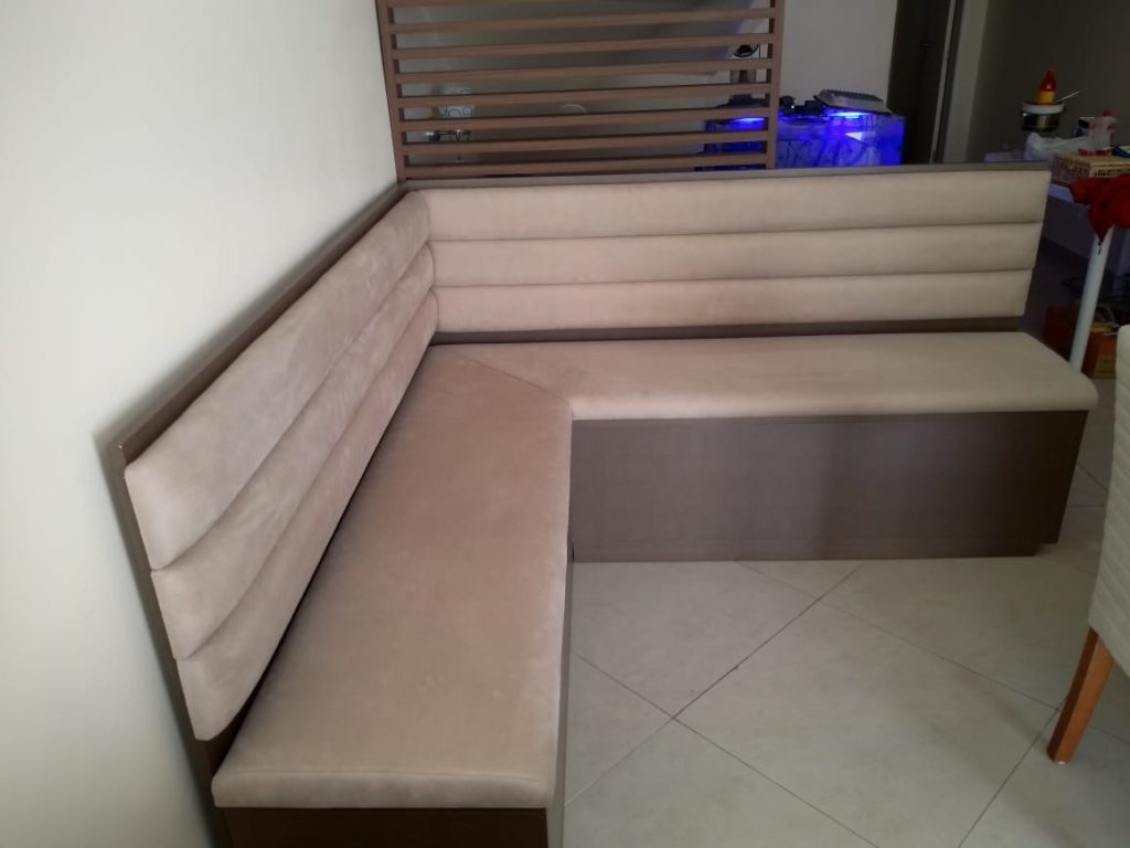 Estofados de banco canto alemão