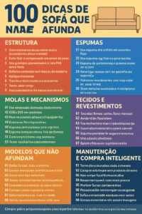 qual tipo de sofa nao afunda